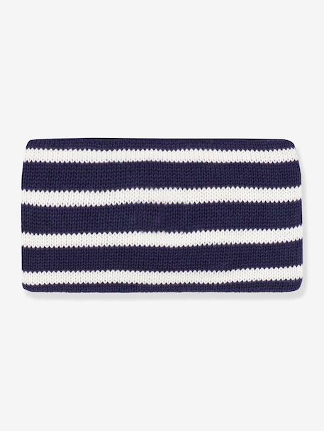 Snood bébé rayé marine - vertbaudet enfant 