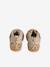 High-Top Leather Trainers for Babies golden yellow+printed beige - vertbaudet enfant 