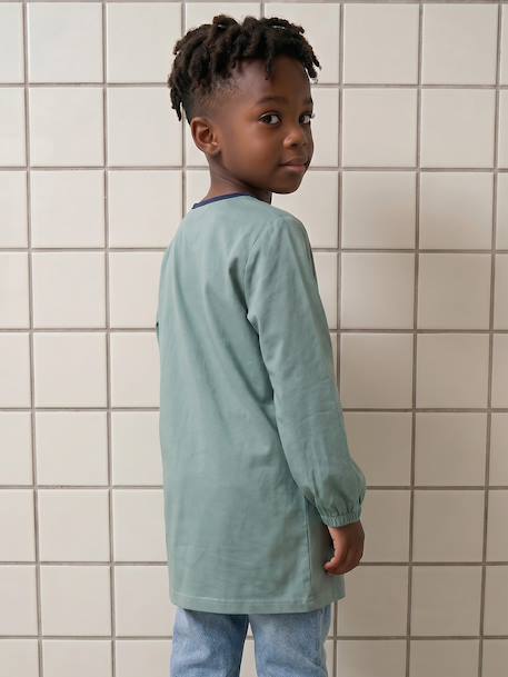 Pokémon apron for boys emerald green - vertbaudet enfant 