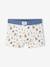 Pack of 5 boxer shorts for boys denim blue - vertbaudet enfant 