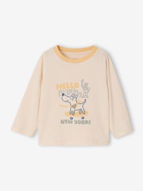 Baby-T-shirts & Roll Neck T-Shirts-T-shirts-Long-sleeved T-shirt for baby boys