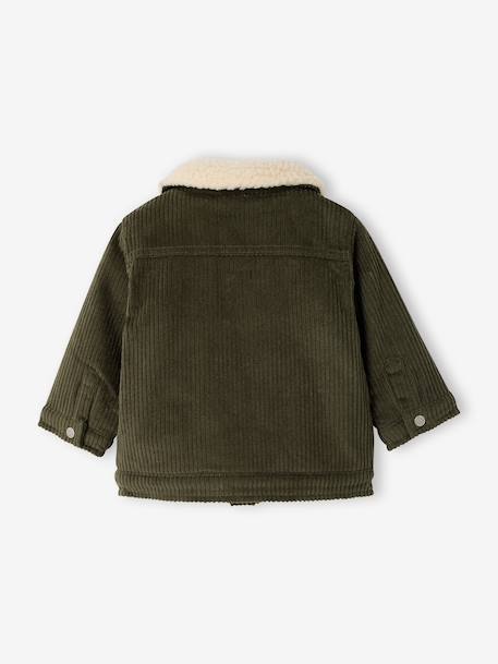 Jacket for baby boys khaki - vertbaudet enfant 