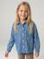 Embroidered Long-sleeved shirt for girls denim blue - vertbaudet enfant 