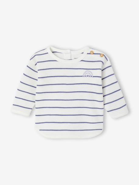 T-shirt manches longues naissance écru - vertbaudet enfant 