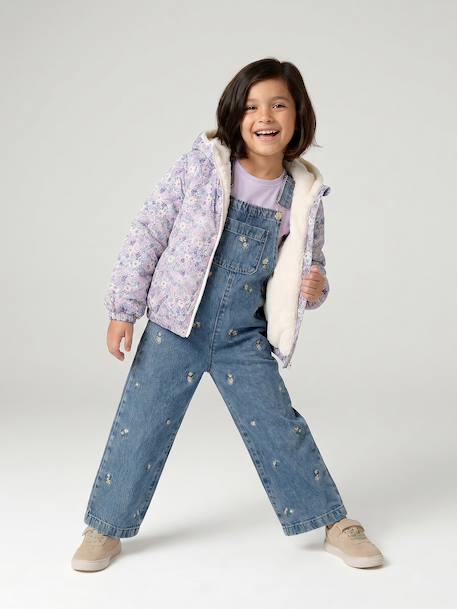 Salopette fille bleu jean - vertbaudet enfant 