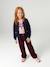 Knit cardigan for girls navy blue - vertbaudet enfant 