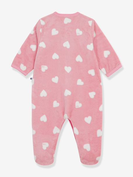 Surpyjama bébé imprimé cœurs rose clair - vertbaudet enfant 