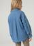 Embroidered Long-sleeved shirt for girls denim blue - vertbaudet enfant 