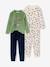Lot de 2 pyjamas garçon vert - vertbaudet enfant 