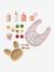 Set repas poupon en bois FSC® rose - vertbaudet enfant 