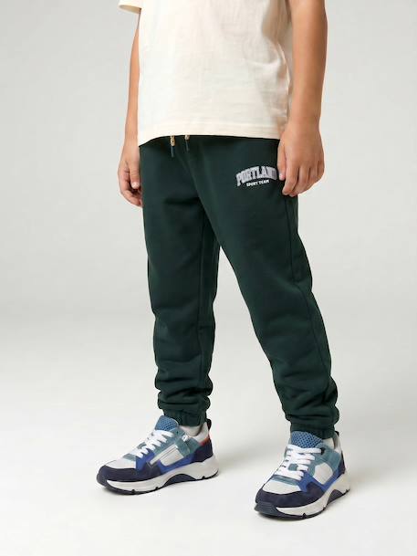 Pantalon de jogging garçon beige+marine+vert sapin - vertbaudet enfant 