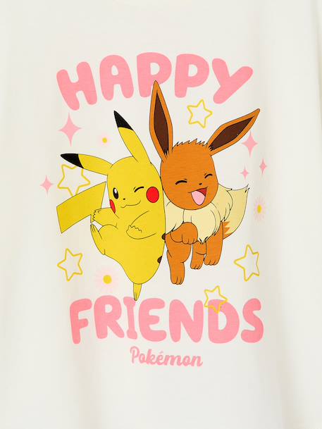 The T-shirt Pokemon for girls ecru - vertbaudet enfant 