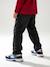 Jean loose morphologie medium double stone+noir - vertbaudet enfant 