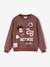 Minnie sweatshirt for girls chocolate - vertbaudet enfant 