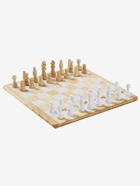 Toys-Traditional Board Games-Classic and Puzzle Games-Chess Game in Wood - Wood FSC® Certified