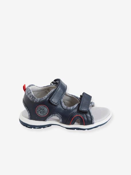 Touch-Fastening Sandals for Boys, Designed for Autonomy Blue - vertbaudet enfant 