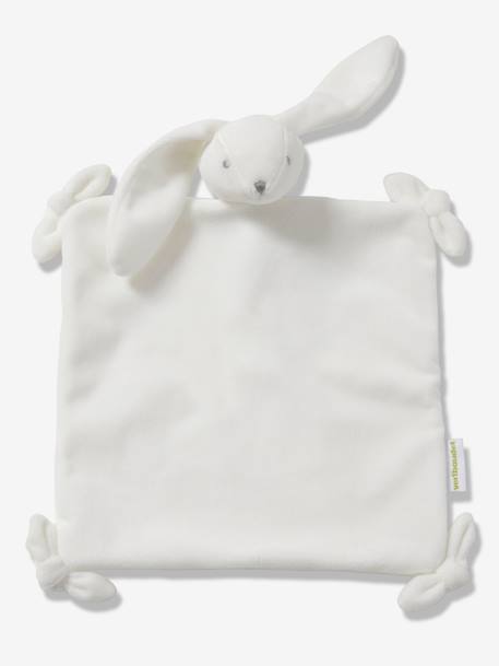 Velour Comforter, Rabbit Light Pink+White - vertbaudet enfant 