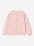 Round-neck sweatshirt for girls ecru+ivory+pale pink+taupe - vertbaudet enfant 