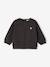 Sweat bébé léopard coeur printé capsule famille beige+gris foncé - vertbaudet enfant 