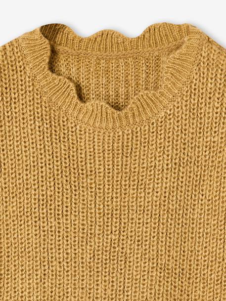Fancy Sleeveless Jumper for Girls navy blue+olive - vertbaudet enfant 