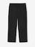 Straight-leg trousers for boys anthracite - vertbaudet enfant 