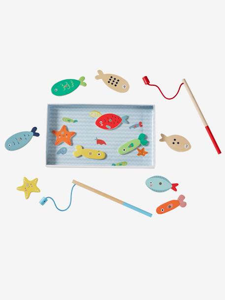 Magnetic Fishing Game - Wood FSC® Certified Wood/Multi - vertbaudet enfant 