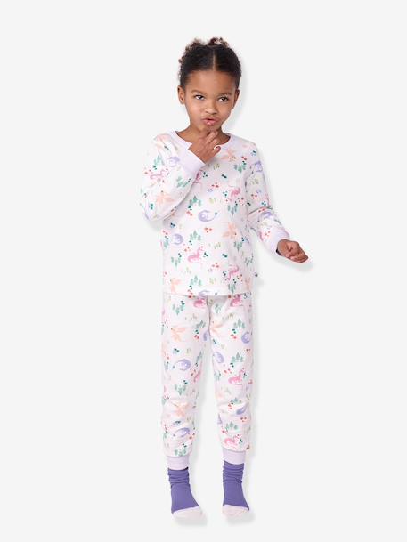 Dragon print pyjamas by PETIT BATEAU white - vertbaudet enfant 