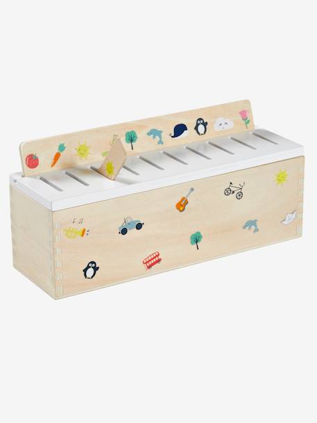 Boîte de tri formes et couleurs en bois FSC® multicolore - vertbaudet enfant 