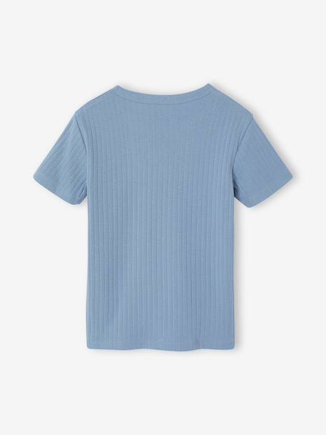 Lot de 3 T-shirts manches courtes bleu ciel - vertbaudet enfant 