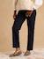 Jean mom ankle de grossesse denim noir+stone - vertbaudet enfant 