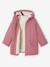 Raincoat with Sherpa Lining for Girls anthracite+green+indigo+mauve+multicoloured - vertbaudet enfant 