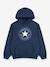 Sweat à capuche marine - vertbaudet enfant 