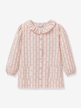 -Apron with frilled collar by CYRILLUS 