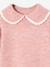 Romantic collar jumper for girls blush - vertbaudet enfant 