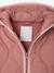 Lightweight puffer jacket for girls dusky pink+vanilla - vertbaudet enfant 