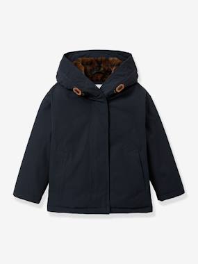 Parka léopard - vertbaudet enfant
