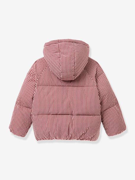 Gingham puffer jacket by CYRILLUS red - vertbaudet enfant 