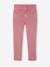 Slim trousers for girls ink blue+mauve - vertbaudet enfant 