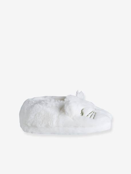 Deer Slippers ecru+pale pink - vertbaudet enfant 