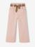Wide-leg trousers for girls rosy - vertbaudet enfant 
