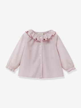 Blouse à carreaux - vertbaudet enfant -Blouse à carreaux