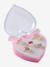 Coffret de 5 bagues fille rose+rose pâle - vertbaudet enfant 