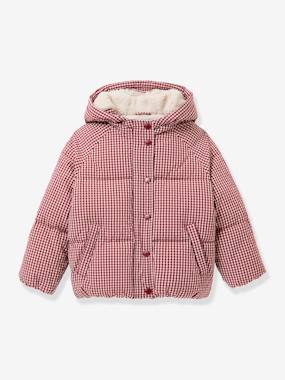Doudoune vichy - vertbaudet enfant