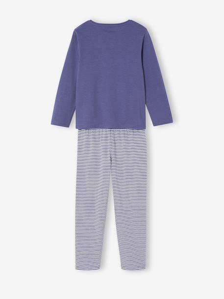 Pack of 2 long pyjamas for girls slate blue - vertbaudet enfant 