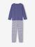 Pack of 2 long pyjamas for girls slate blue - vertbaudet enfant 