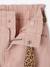 Pantalon large fille rose poudré - vertbaudet enfant 