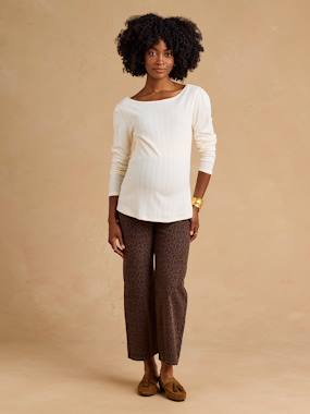 -T-shirt de grossesse manches longues