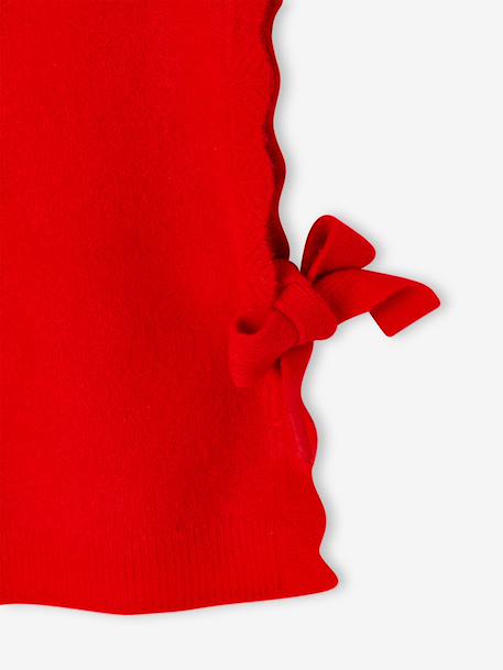 Sleeveless jumper for girls red - vertbaudet enfant 