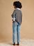 Jean mom ankle de grossesse denim noir+stone - vertbaudet enfant 