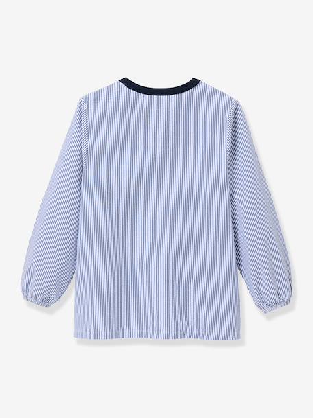 Tablier rayé bleu - vertbaudet enfant 
